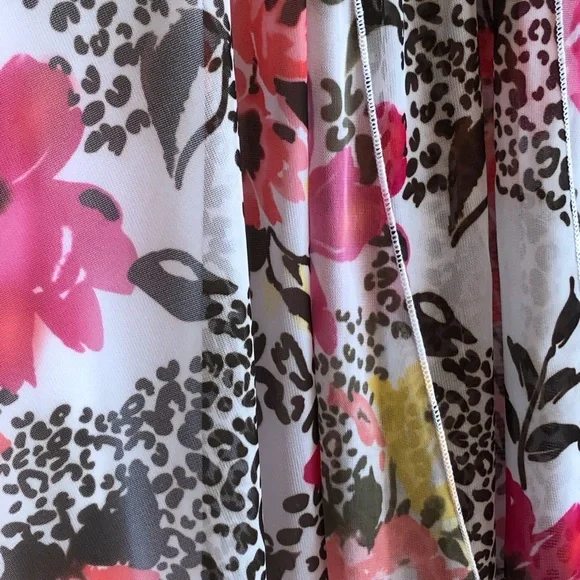 Speechless  Size M Flower Lined Printed Dress - Picture 4 of 7